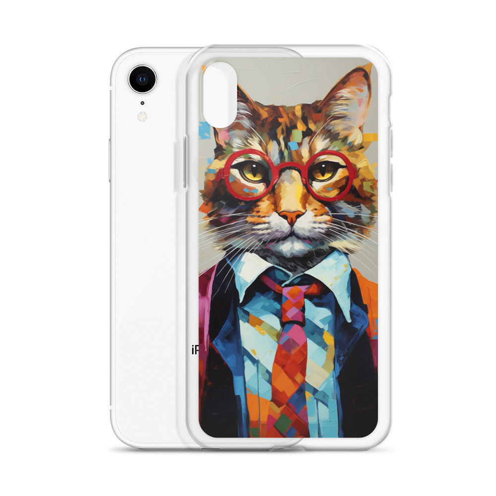 Business Cat iPhone Case