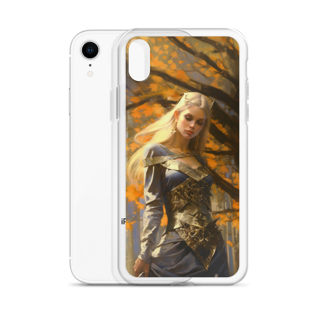 Dungeons and Dragons Female Elf iPhone Case