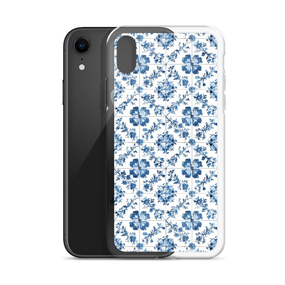 iPhone Case French Provincial 19th Century Painted Tile