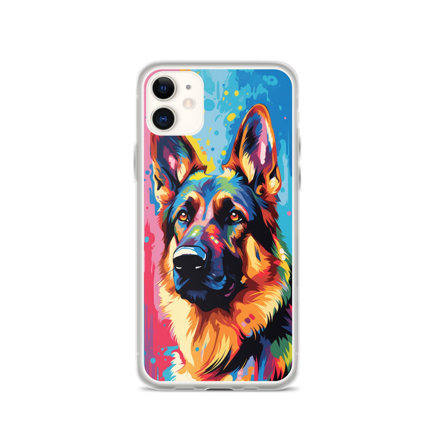 iPhone Case Painted German Shepherd