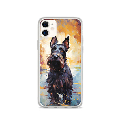 iPhone Case Painted Scottish Terrier