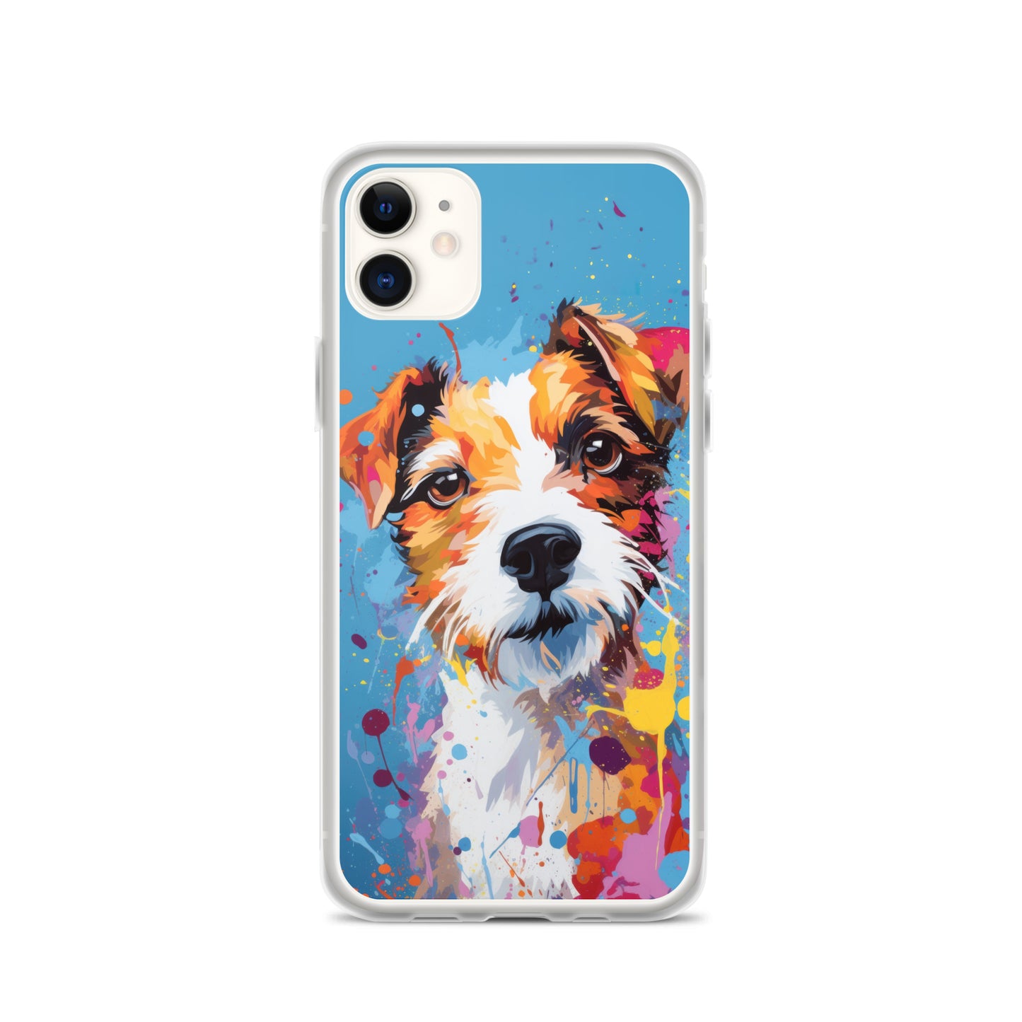 iPhone Case Painted Jack Russell Terrier
