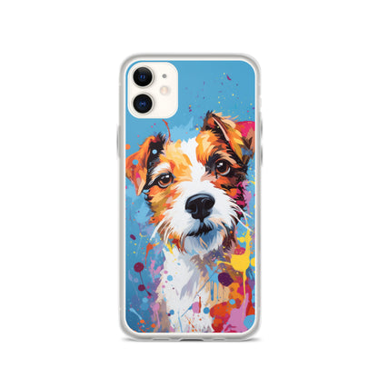 iPhone Case Painted Jack Russell Terrier