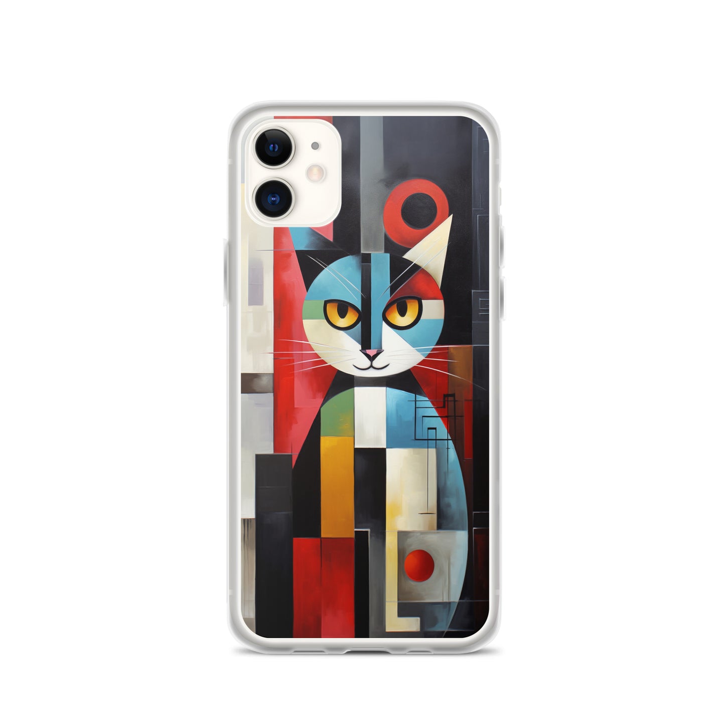 Bauhaus Kitty Cat iPhone Case