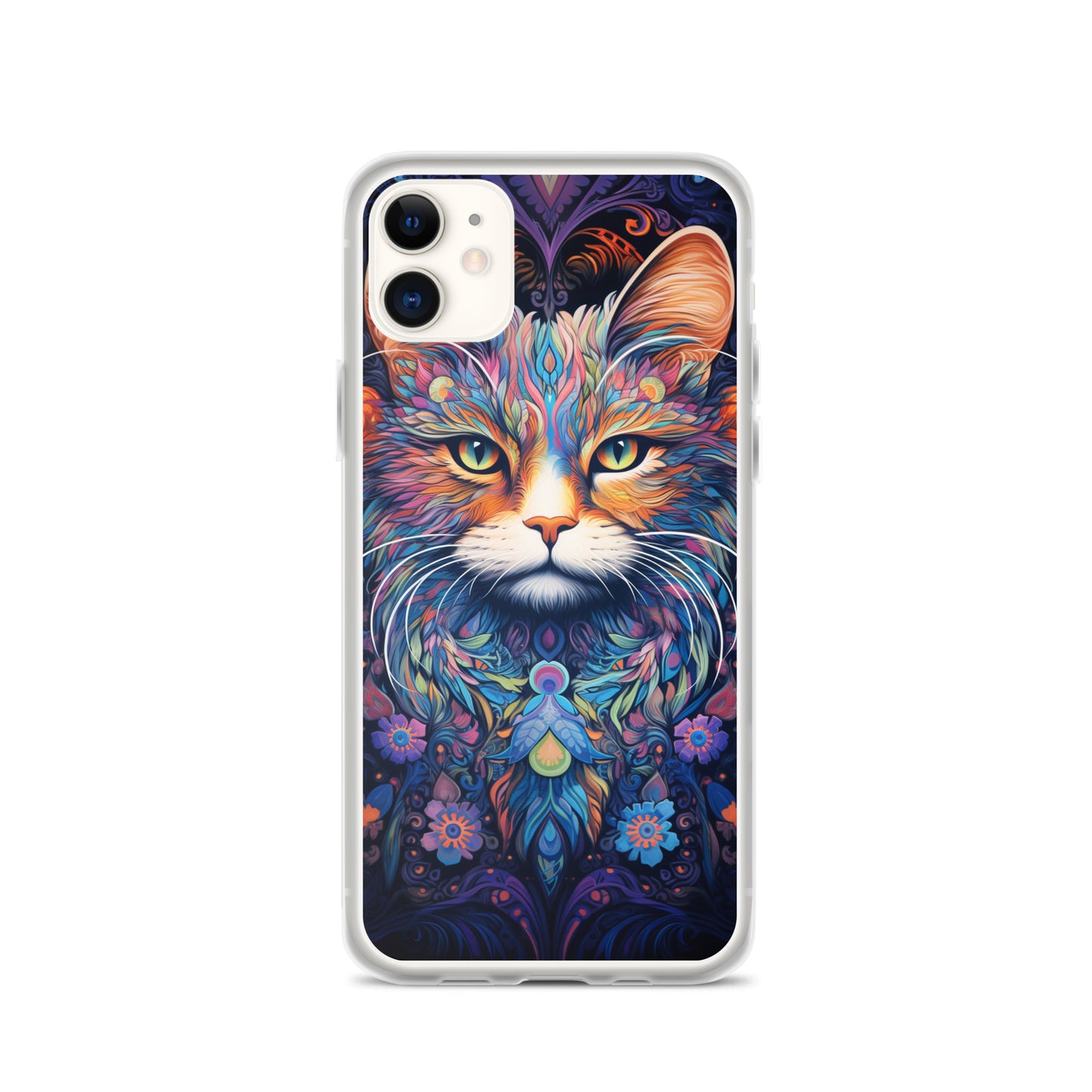 Psychedelic Cat #2 iPhone Case