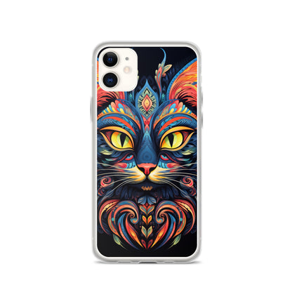 Mystical Kitty Cat iPhone Case