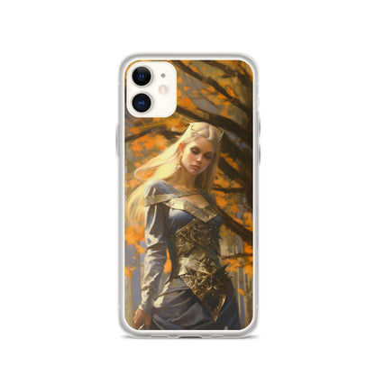 Dungeons and Dragons Female Elf iPhone Case