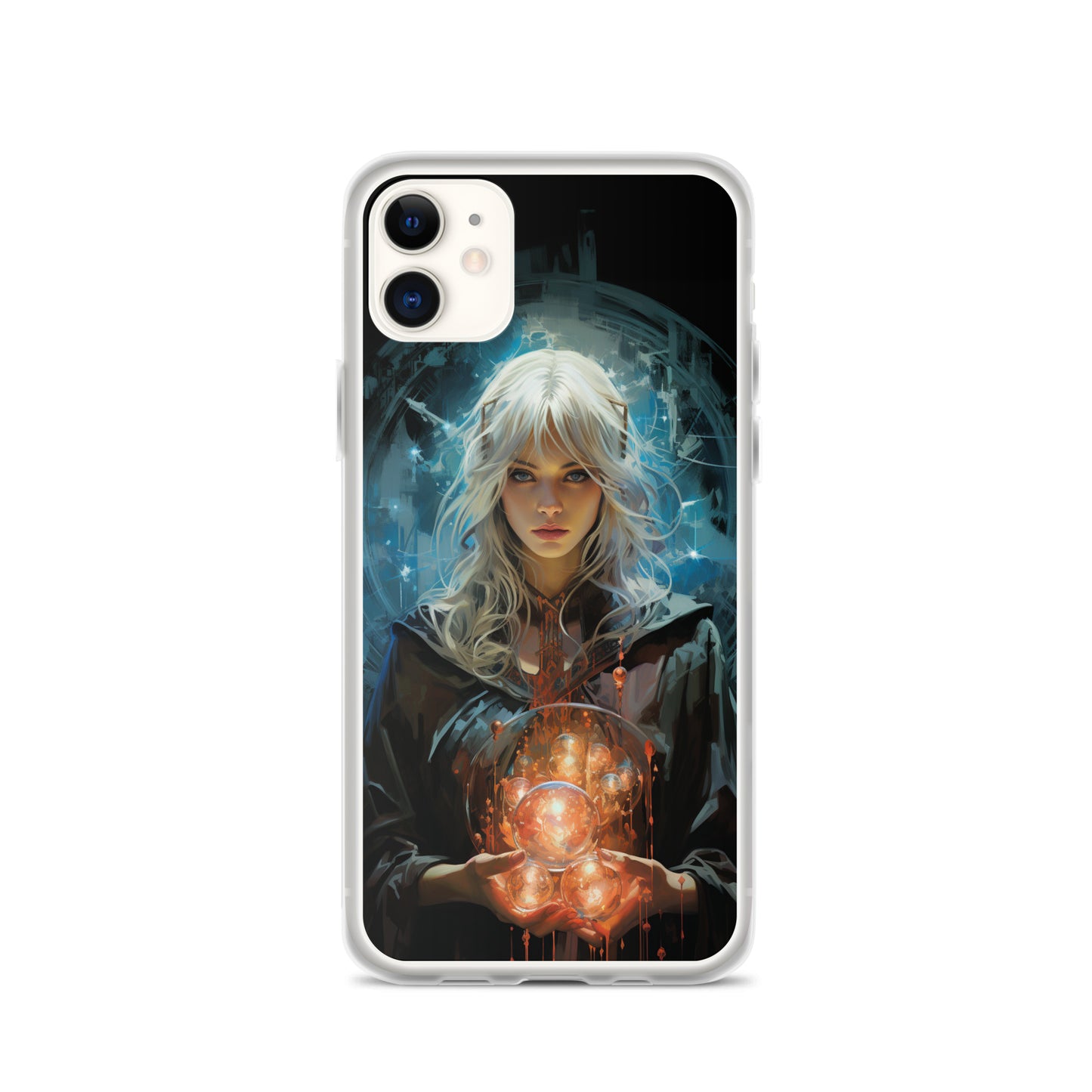 Dungeons and Dragons Female Elf Sorcerer iPhone Case