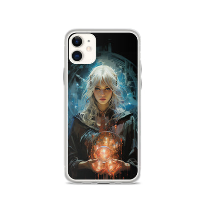 Dungeons and Dragons Female Elf Sorcerer iPhone Case