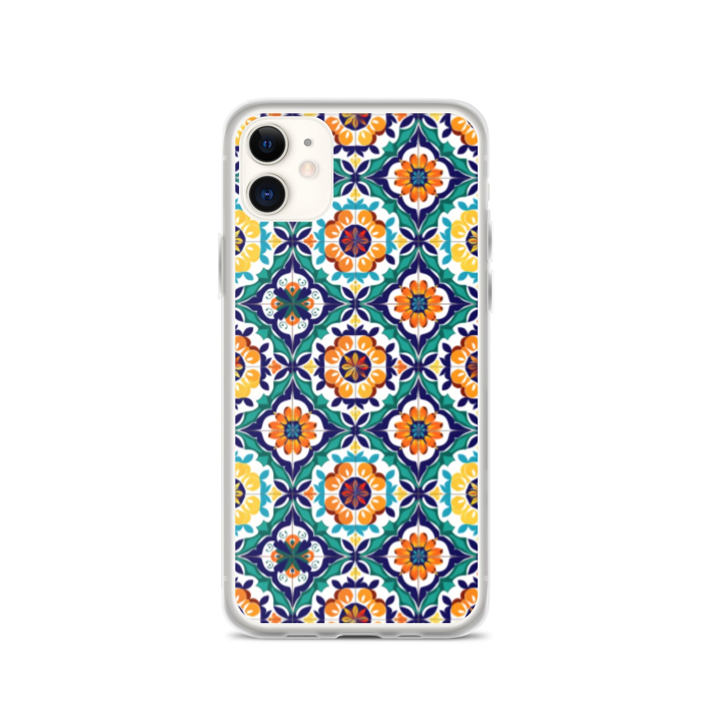 iPhone Case Talavera Tiles Green and Blue
