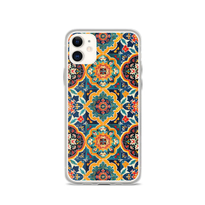 iPhone Case Colorful Armenian Ceramic Tiles