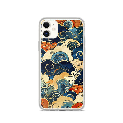 iPhone Case Stylized Clouds