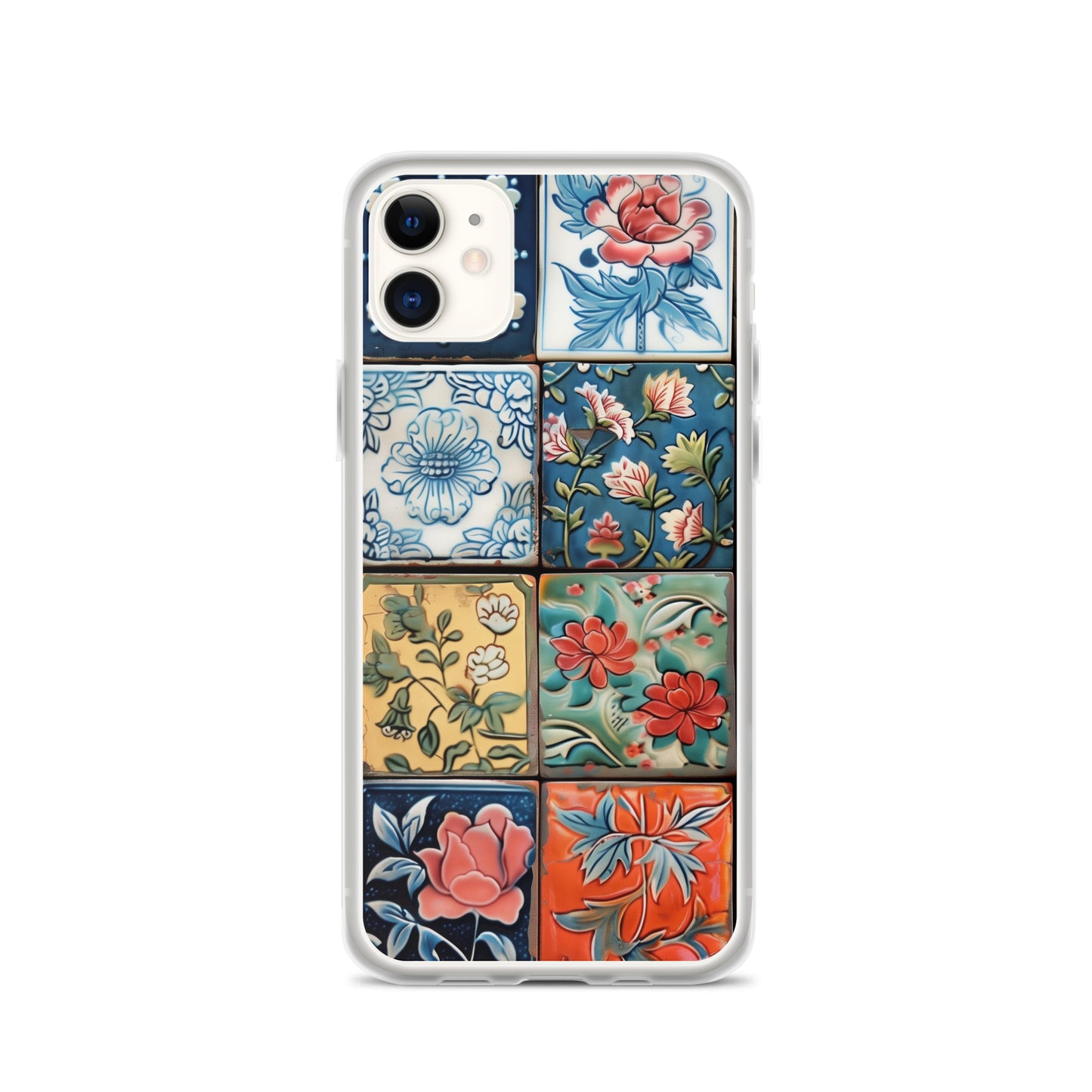 iPhone Case Colorful Majolilca Tiles