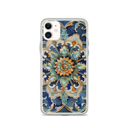 iPhone Case Malaysian Ceramic Tile Pattern
