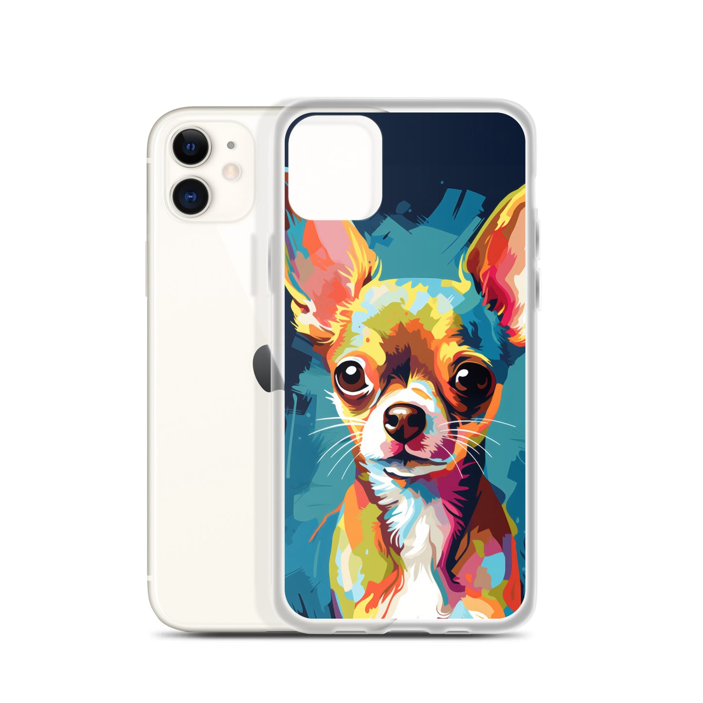 iPhone Case Painted Chihuahua
