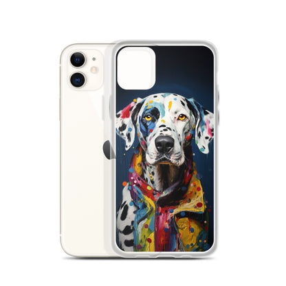 iPhone Case Painted Dalmatian