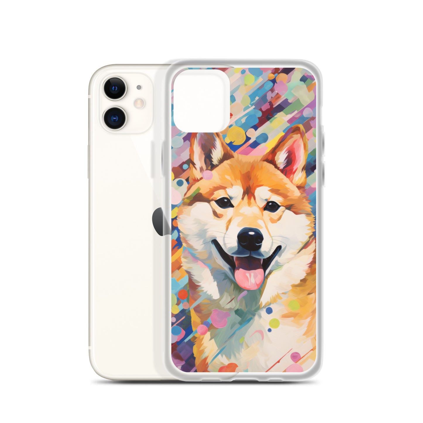 iPhone Case Painted Shiba Inu