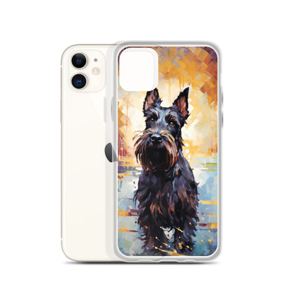 iPhone Case Painted Scottish Terrier