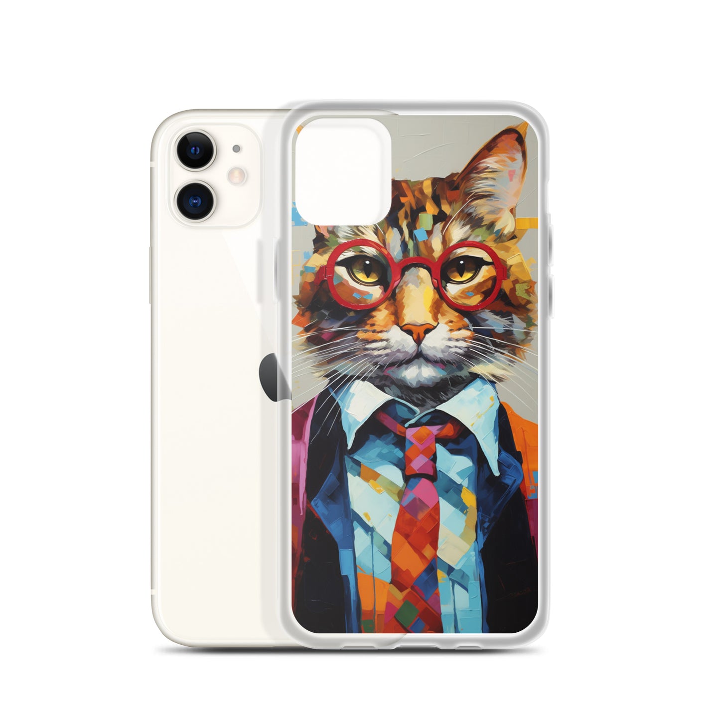 Business Cat iPhone Case