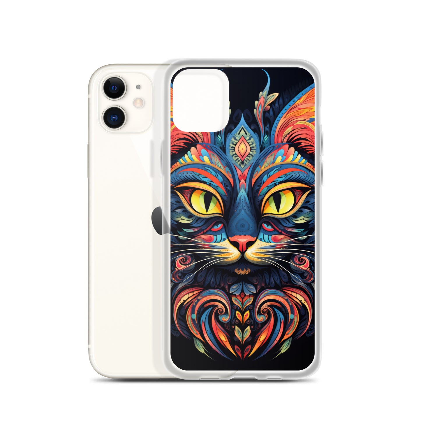Mystical Kitty Cat iPhone Case