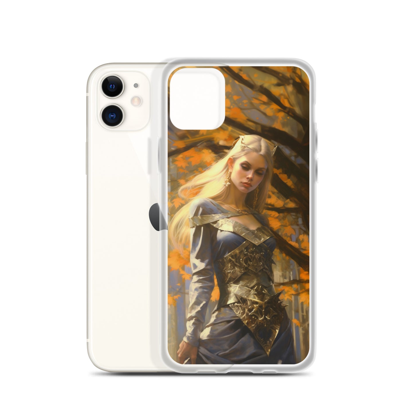 Dungeons and Dragons Female Elf iPhone Case