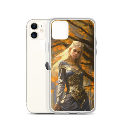 Dungeons and Dragons Female Elf iPhone Case