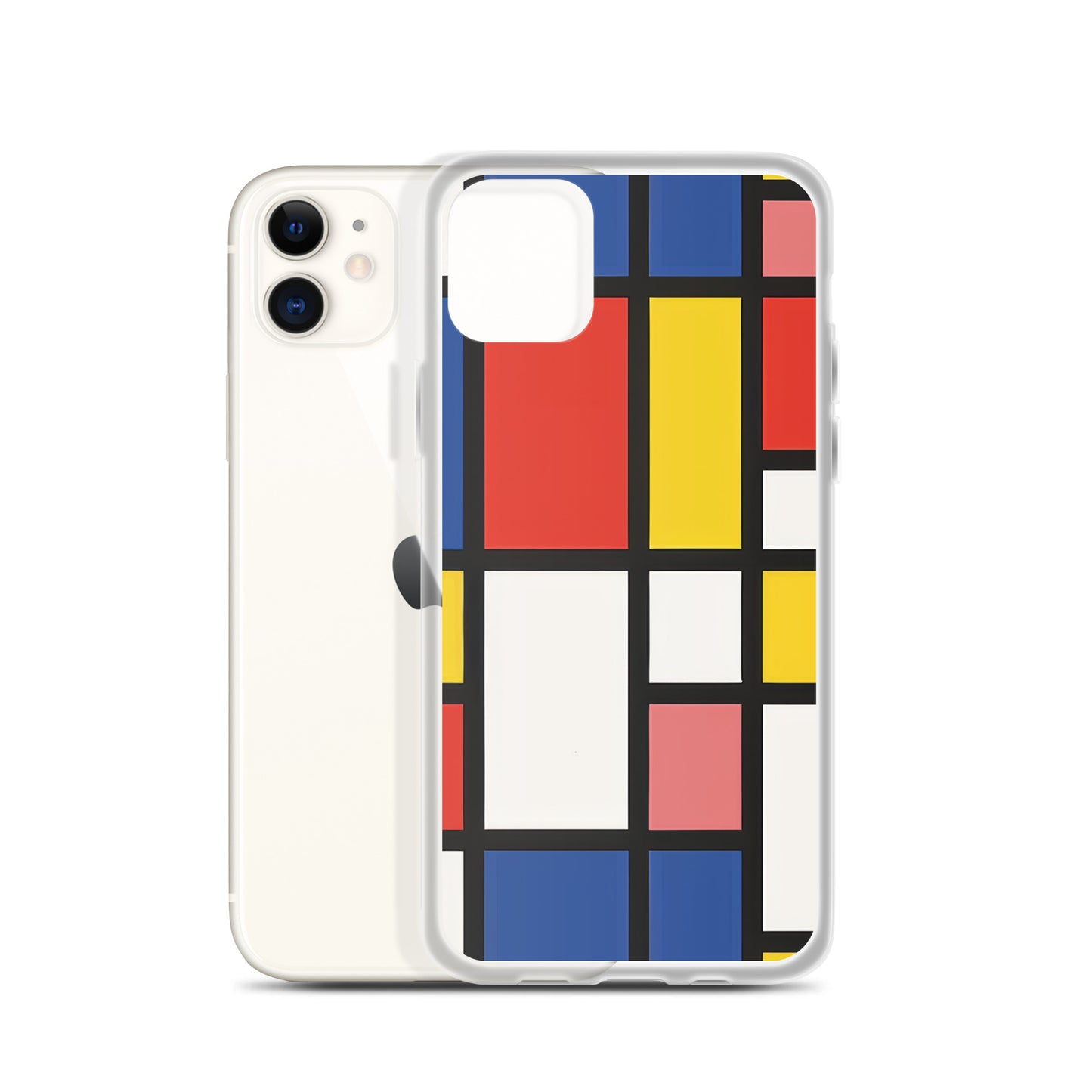 iPhone Case Colorful De Stijl