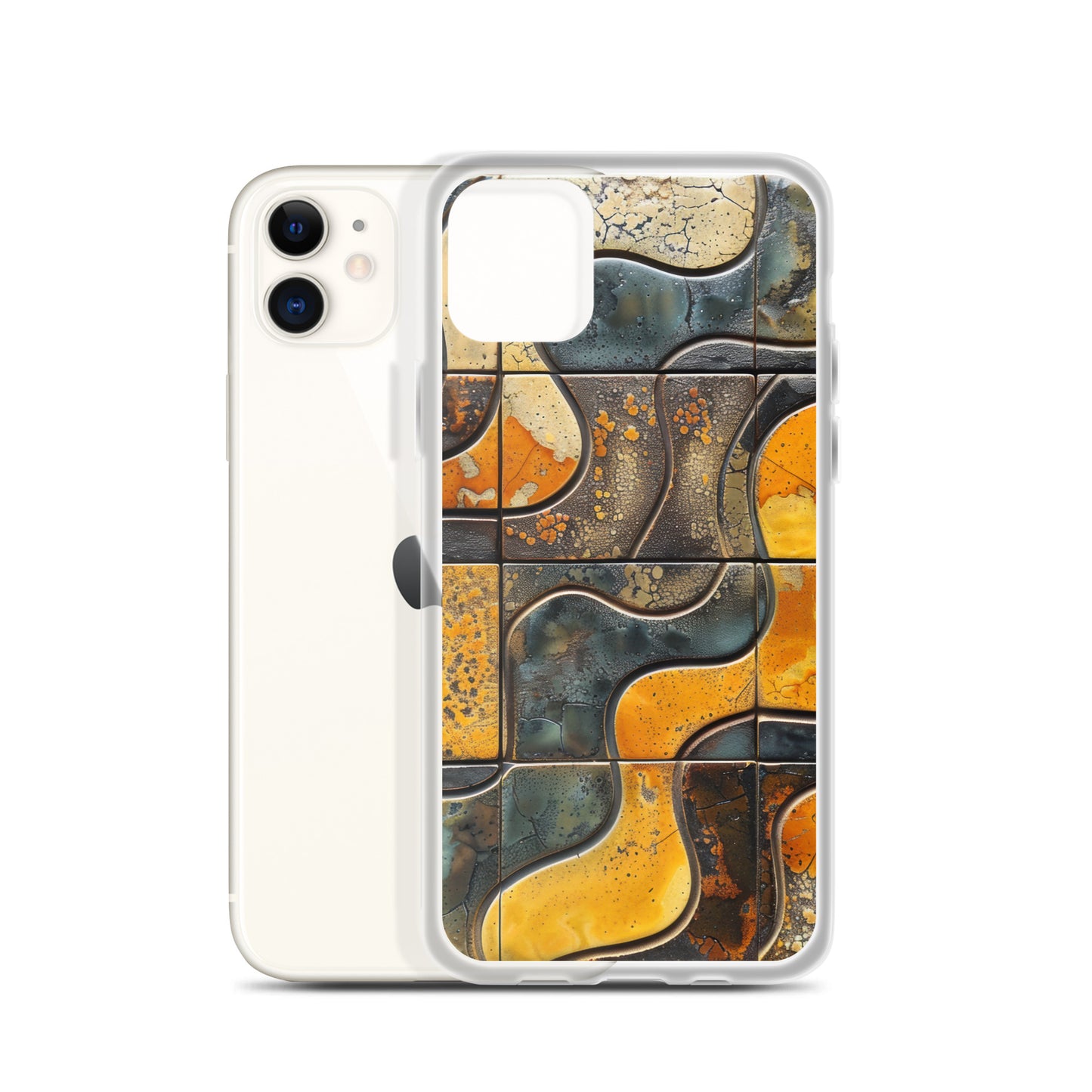 iPhone Case West German Lava Tile