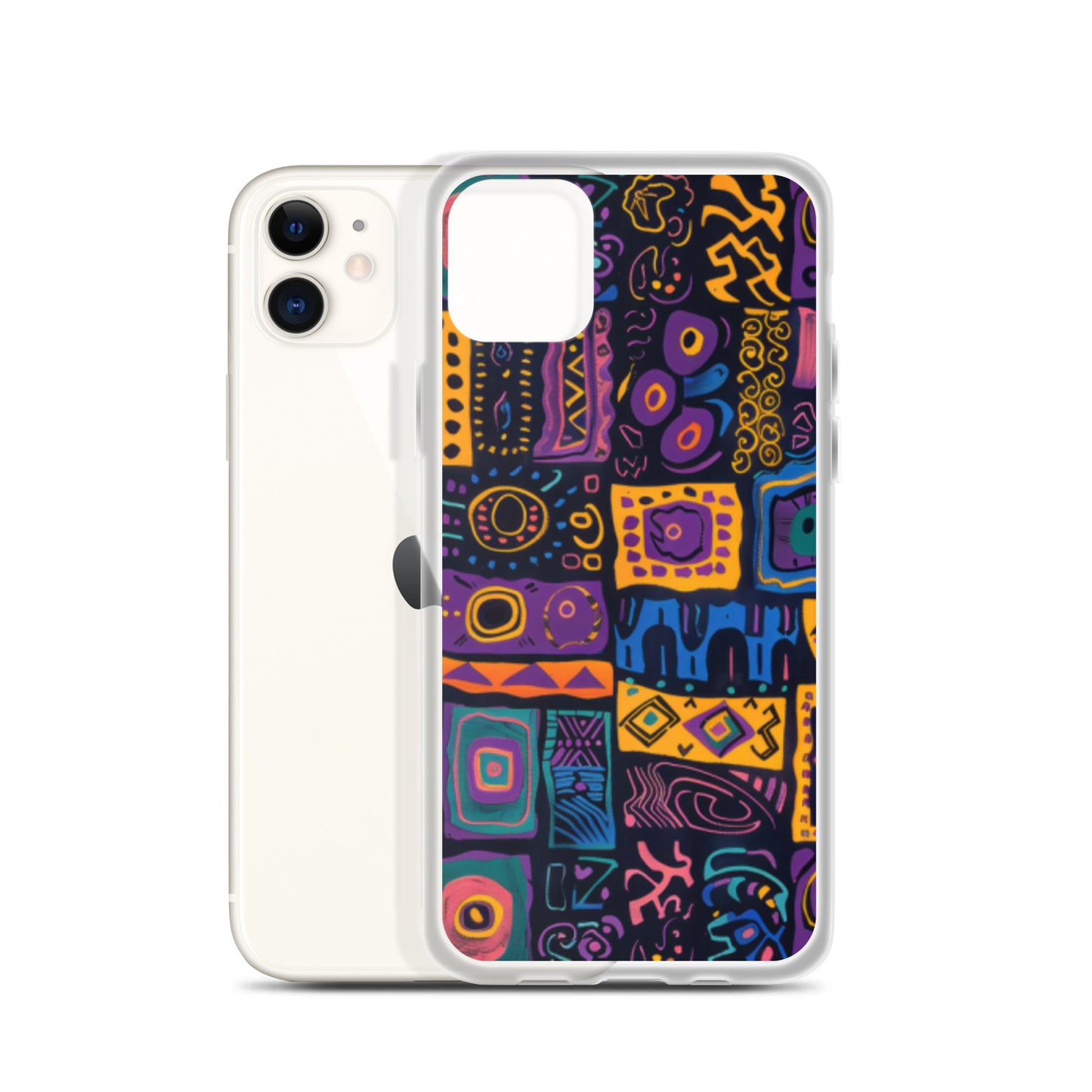 iPhone Case Colorful Yemanja Pattern