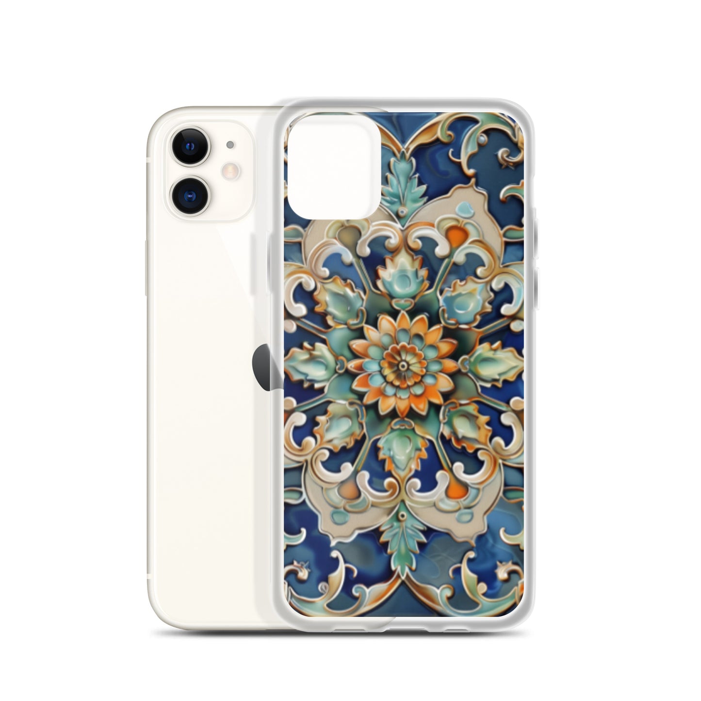 iPhone Case Malaysian Ceramic Tile Pattern