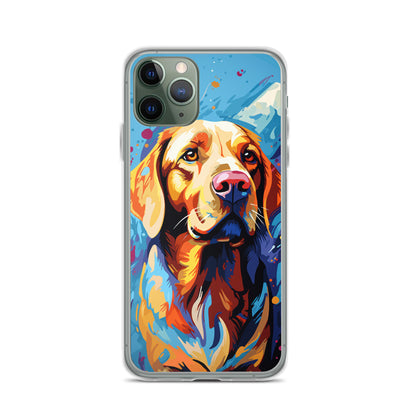 iPhone Case Painted Labrador Retriever