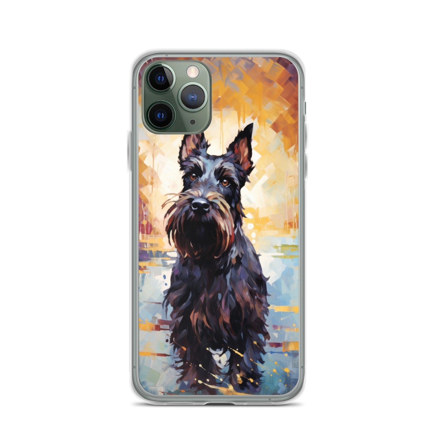 iPhone Case Painted Scottish Terrier