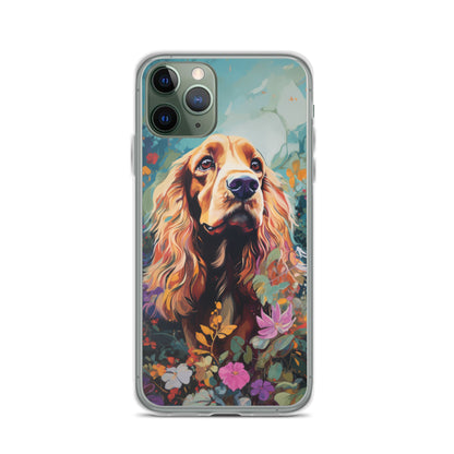 iPhone Case Painted Cocker Spaniel