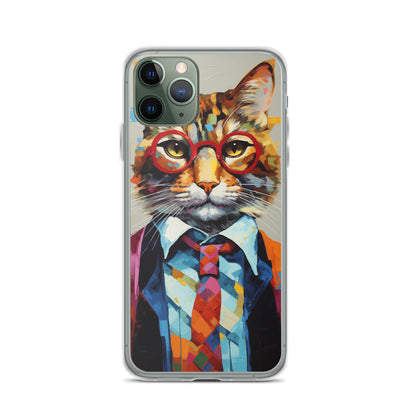 Business Cat iPhone Case