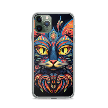 Mystical Kitty Cat iPhone Case