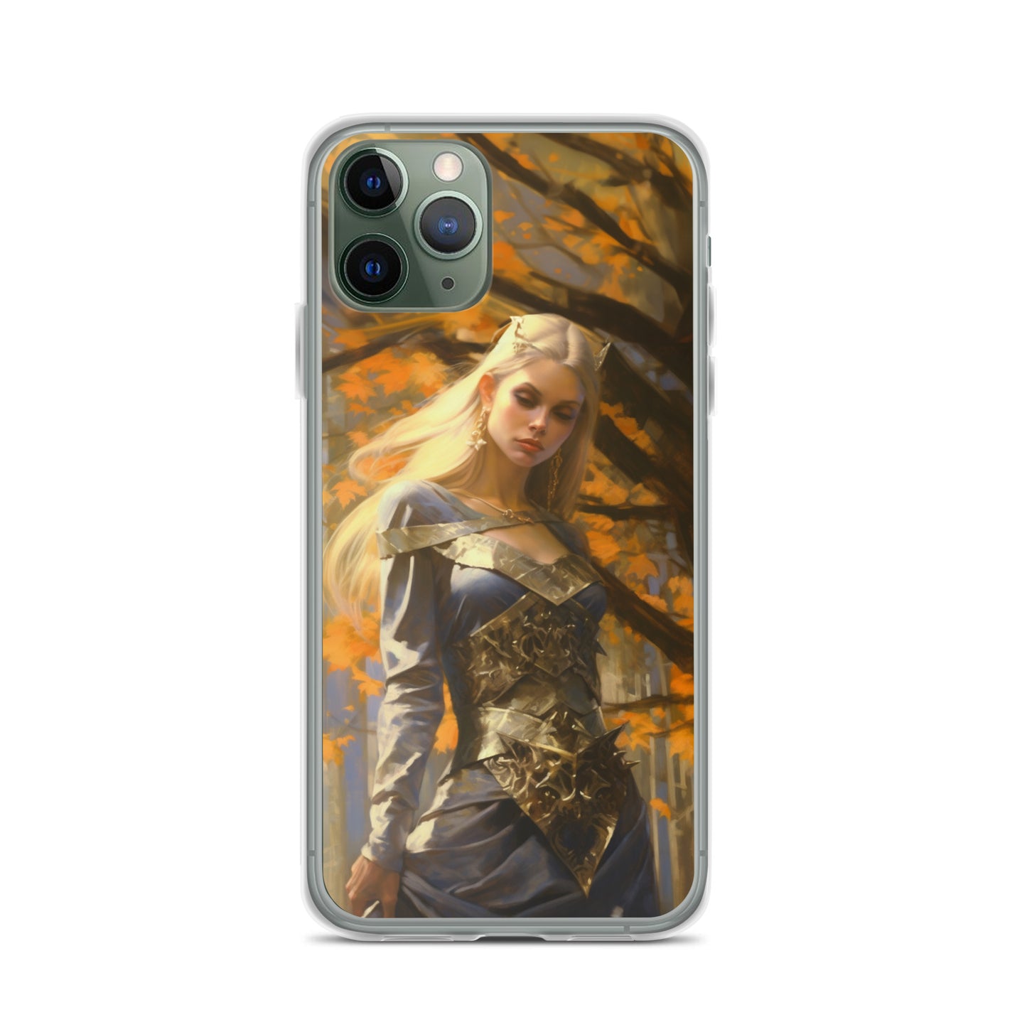 Dungeons and Dragons Female Elf iPhone Case