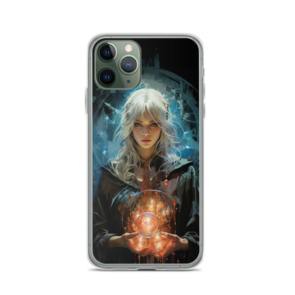 Dungeons and Dragons Female Elf Sorcerer iPhone Case