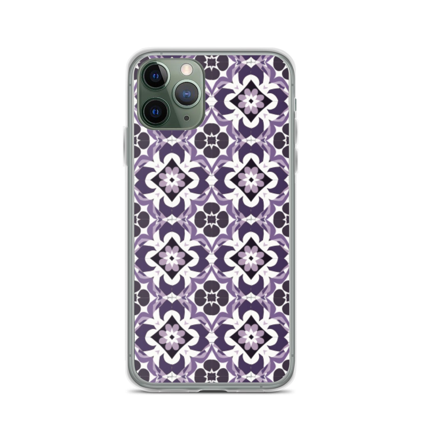 iPhone Case Purple Moroccan Style Tile