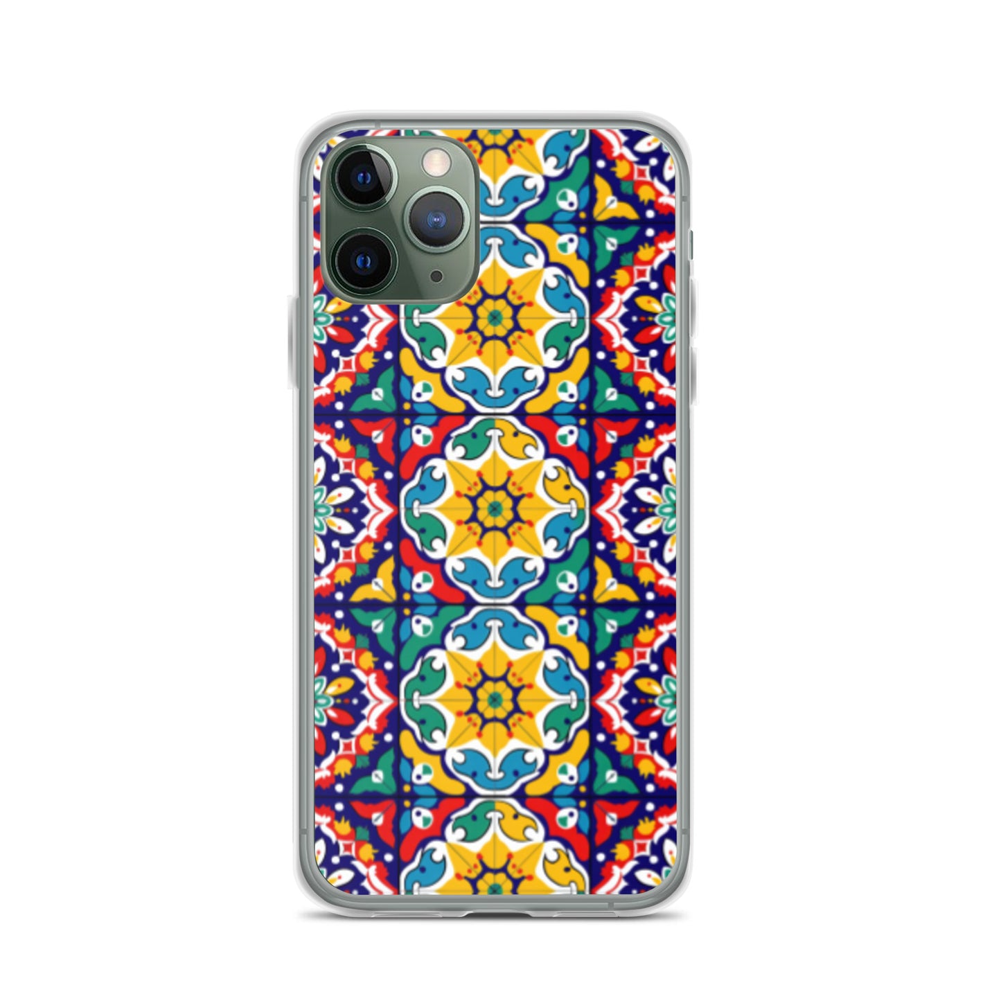 iPhone Case Talavera Tiles Red and Yellow