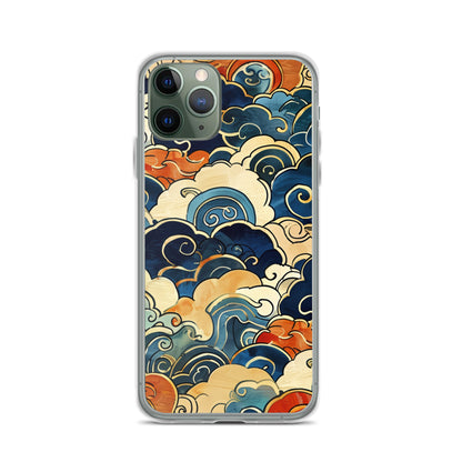 iPhone Case Stylized Clouds