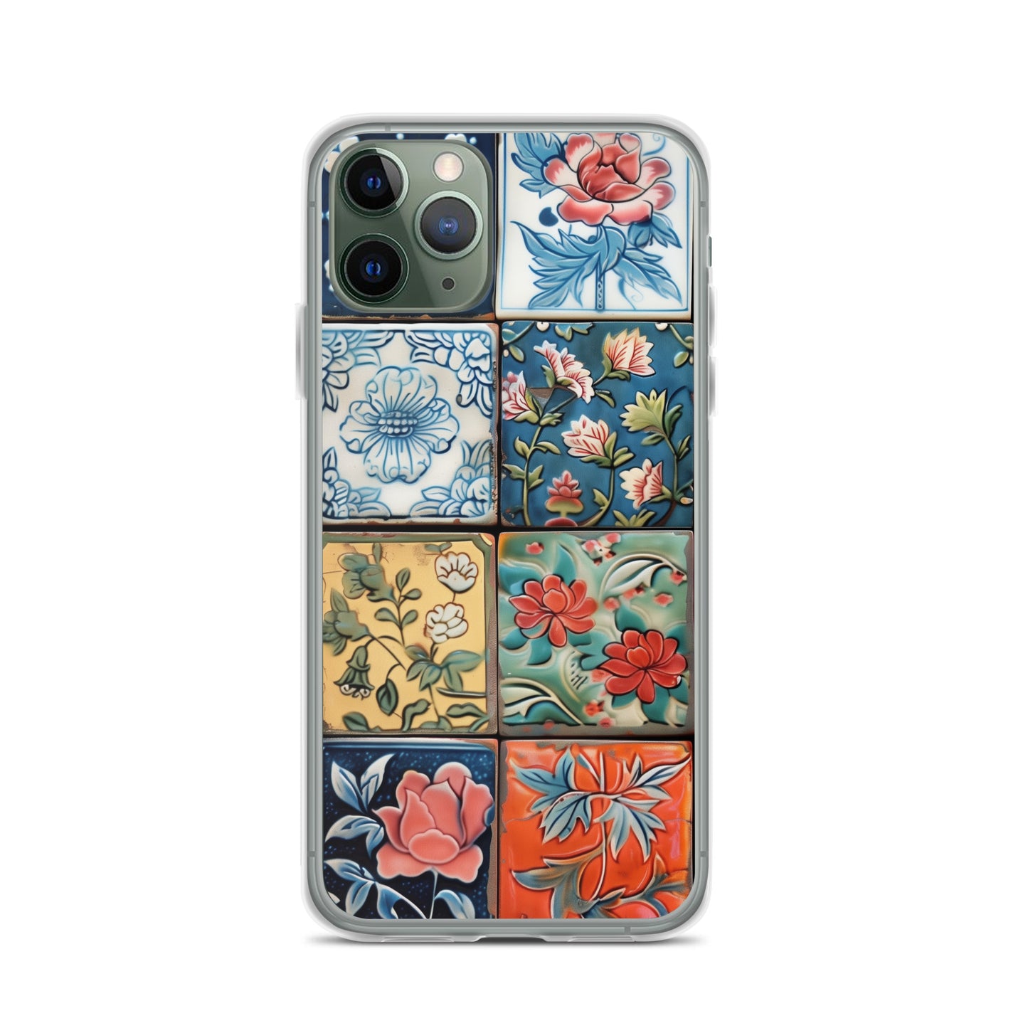 iPhone Case Colorful Majolilca Tiles