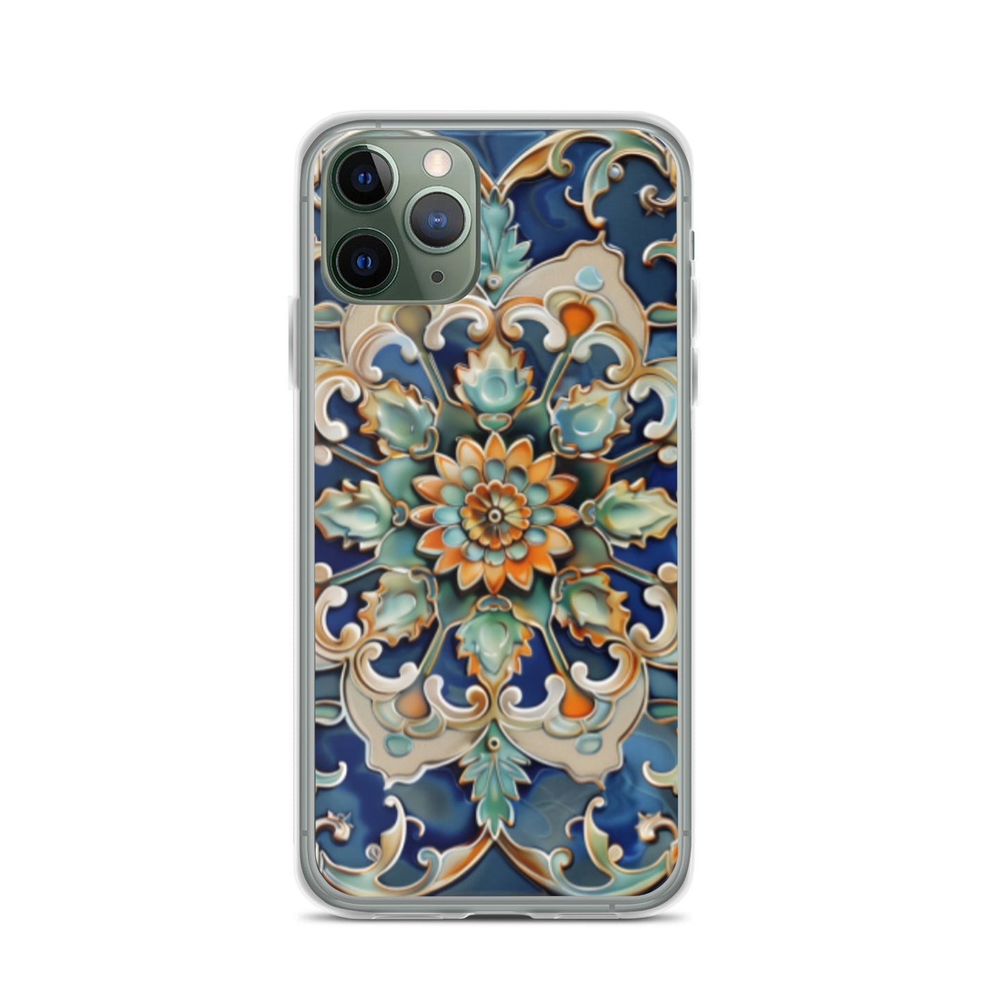 iPhone Case Malaysian Ceramic Tile Pattern