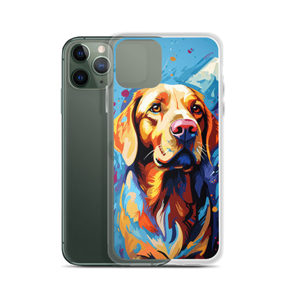 iPhone Case Painted Labrador Retriever