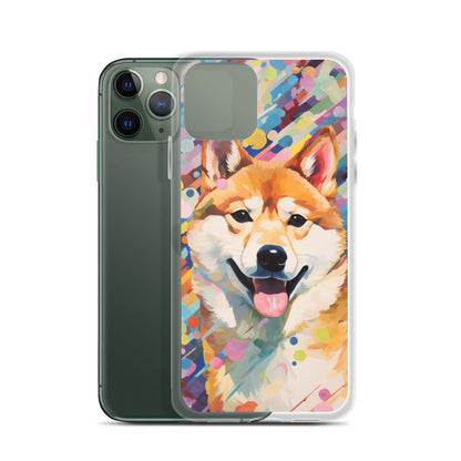 iPhone Case Painted Shiba Inu