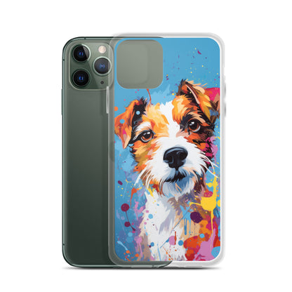 iPhone Case Painted Jack Russell Terrier
