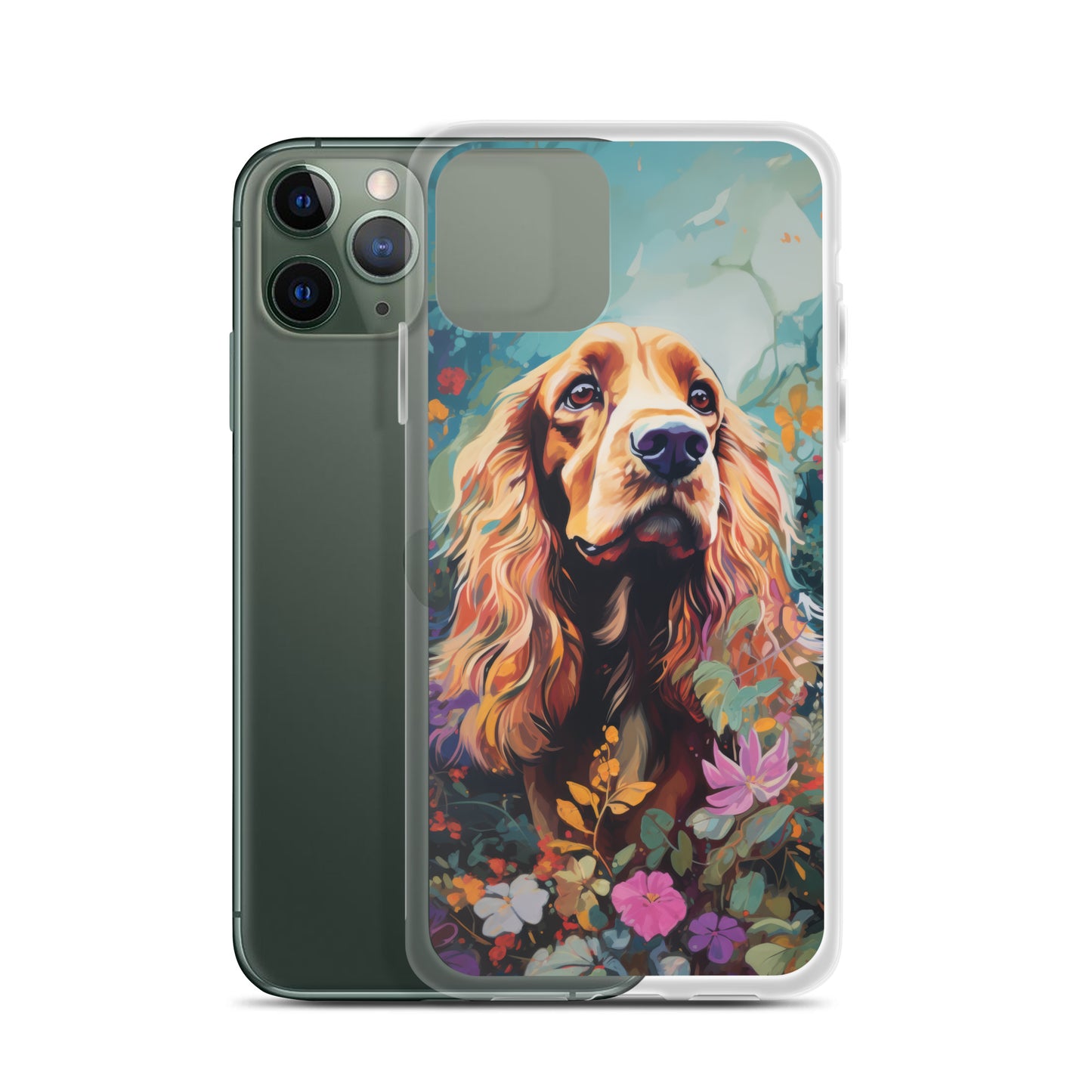 iPhone Case Painted Cocker Spaniel