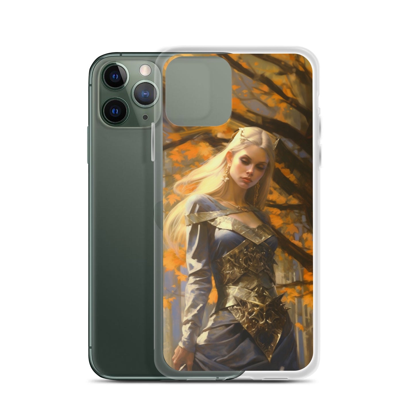 Dungeons and Dragons Female Elf iPhone Case