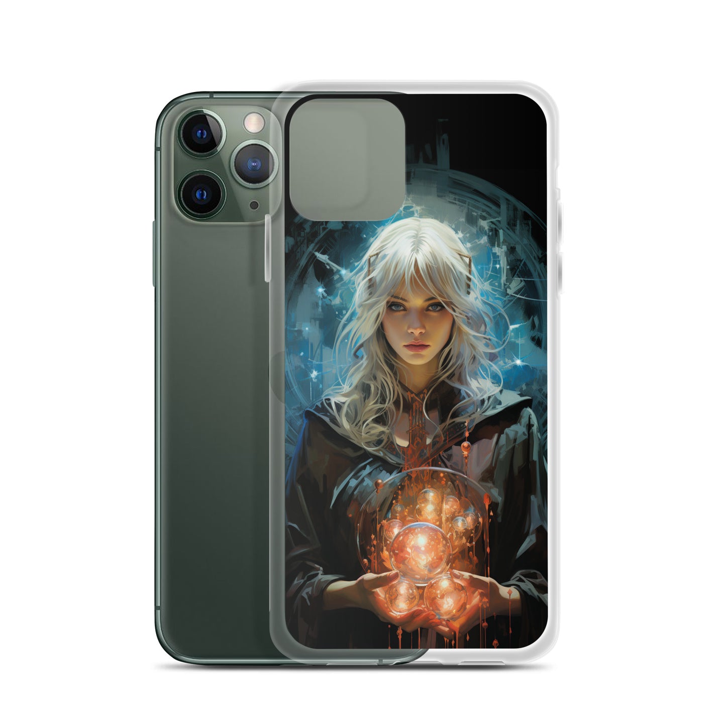 Dungeons and Dragons Female Elf Sorcerer iPhone Case