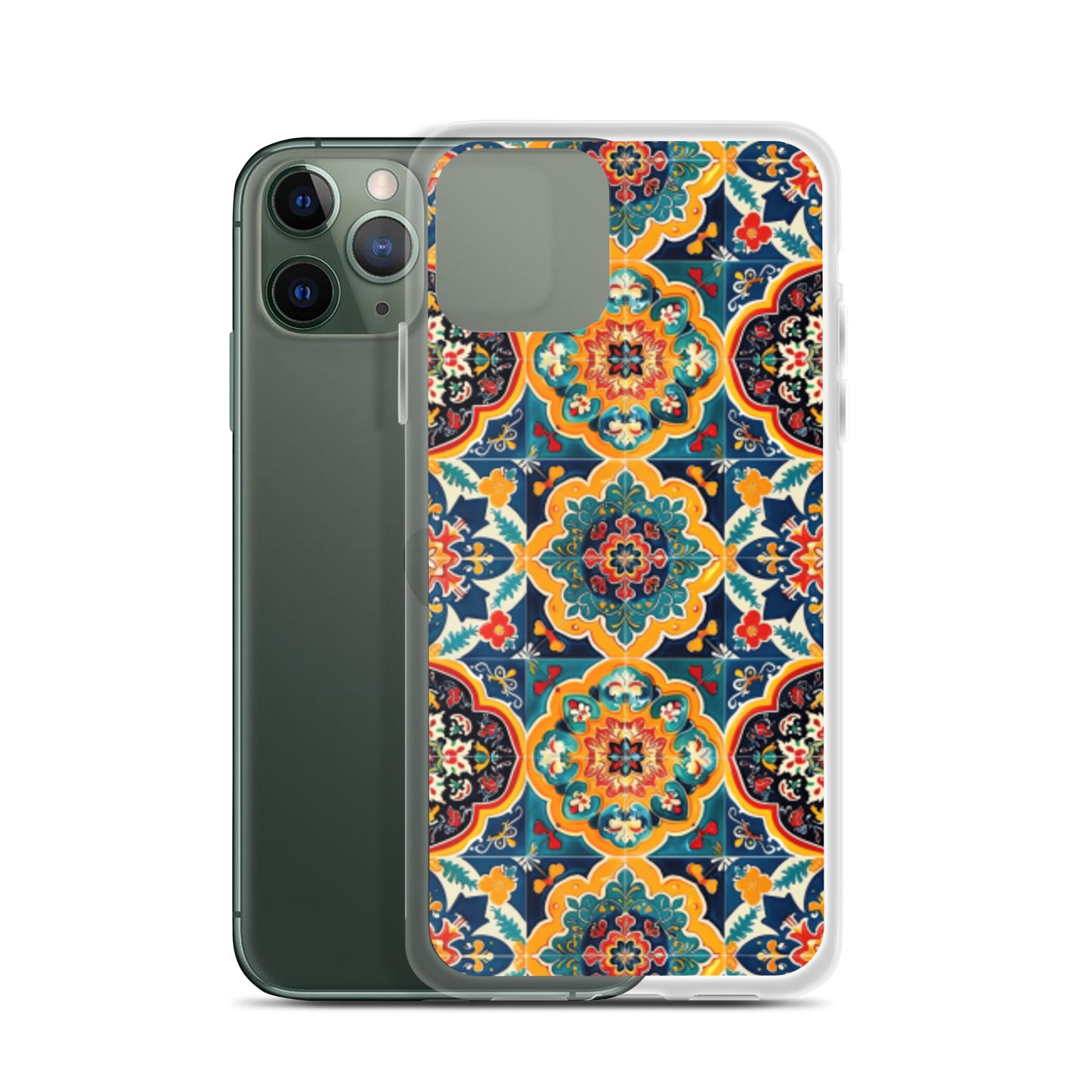 iPhone Case Colorful Armenian Ceramic Tiles