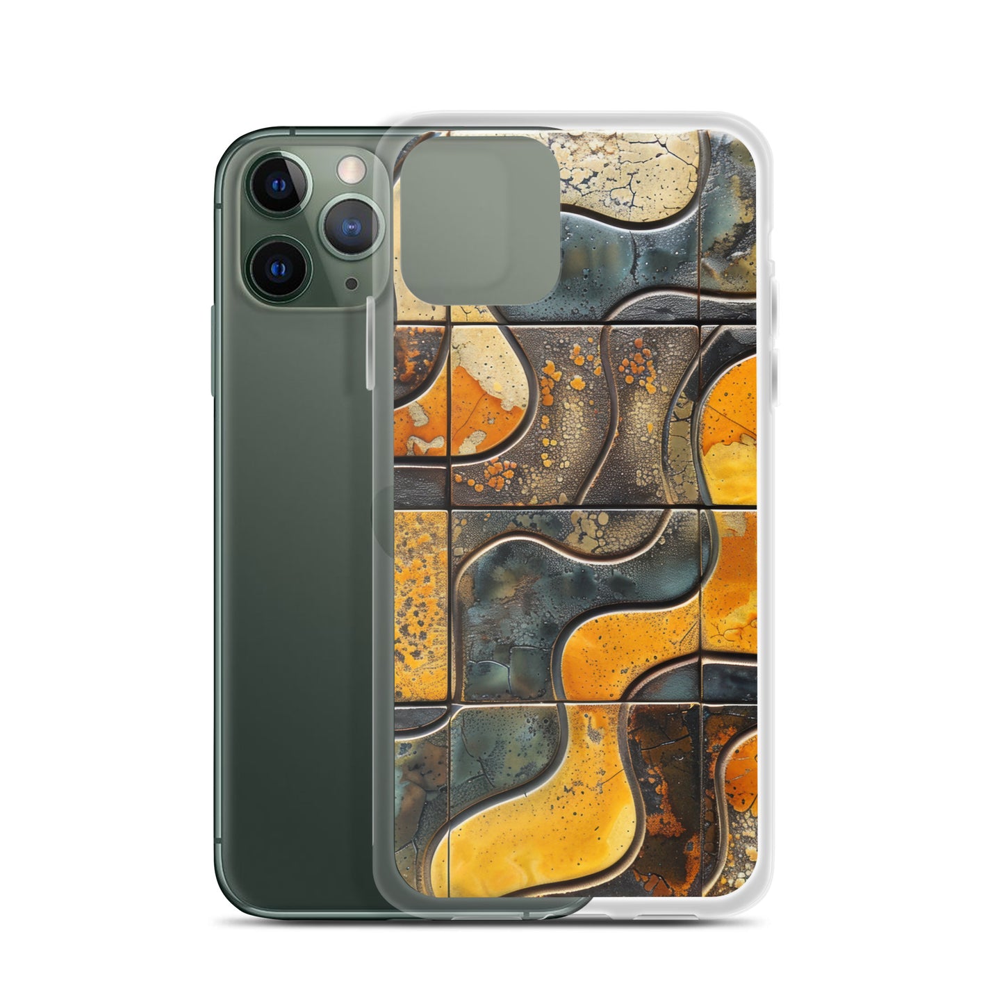 iPhone Case West German Lava Tile